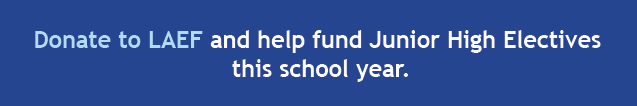 Donate to help fund junior high electives this year.