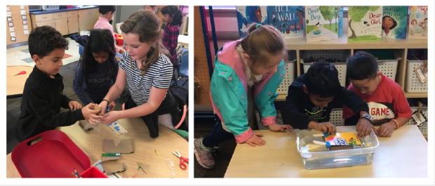 1st Grade Gingerbread Man STEM Design Challenge