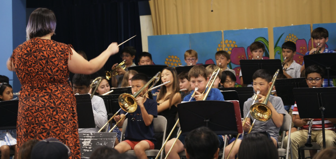 LASD elementary school band concert