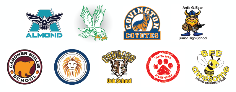 school logos
