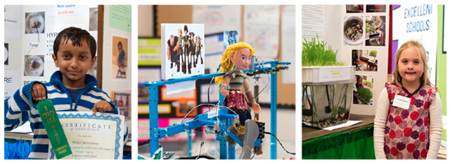 photos of LASD stem fair